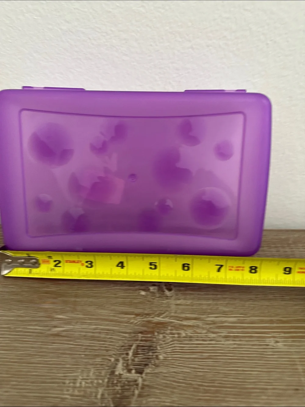 Stackable Pink and Purple Plastic Storage Boxes - Home Organization